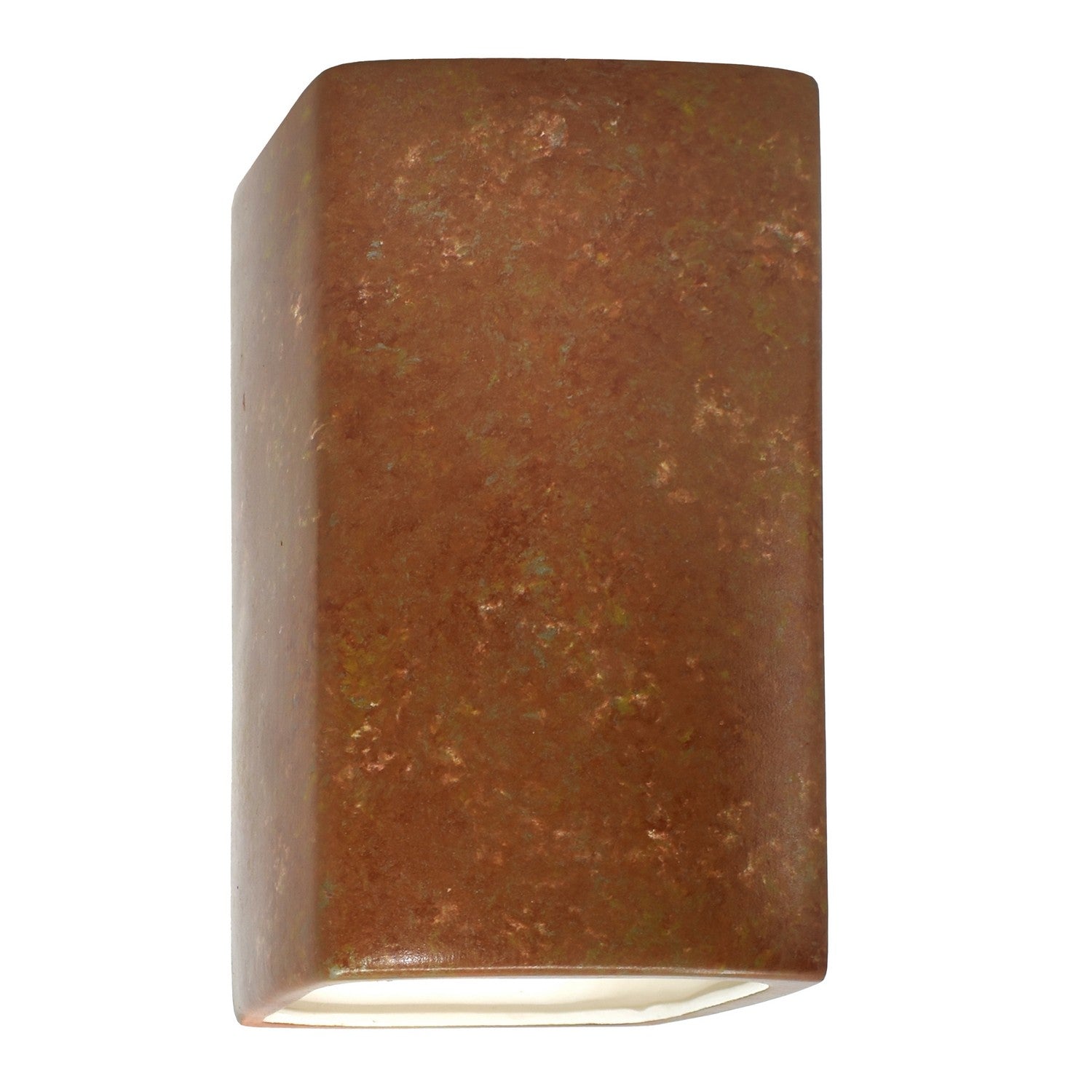 Justice Designs - CER-5950-PATR - Wall Sconce - Ambiance - Rust Patina