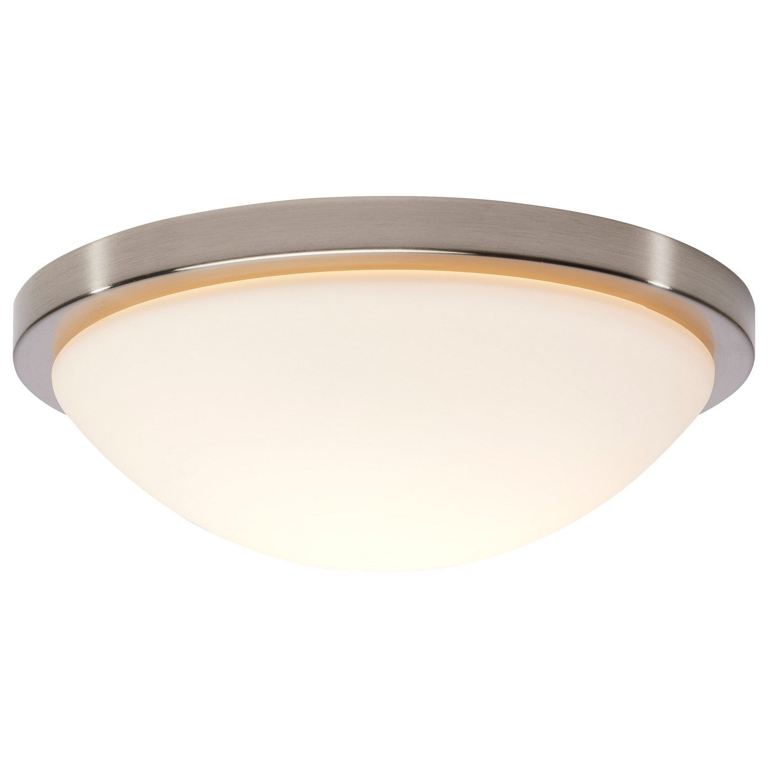 Nuvo Lighting - 62-1842 - LED Flush Mount - Button - Brushed Nickel