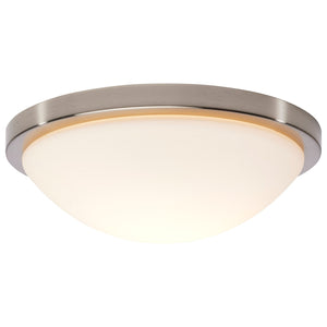 Nuvo Lighting - 62-1842 - LED Flush Mount - Button - Brushed Nickel