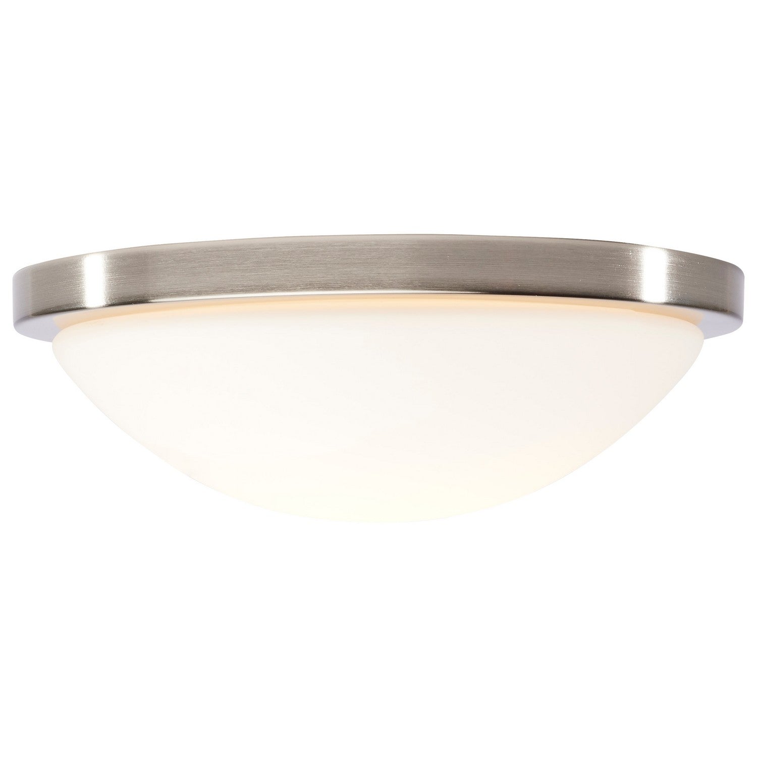 Nuvo Lighting - 62-1842 - LED Flush Mount - Button - Brushed Nickel