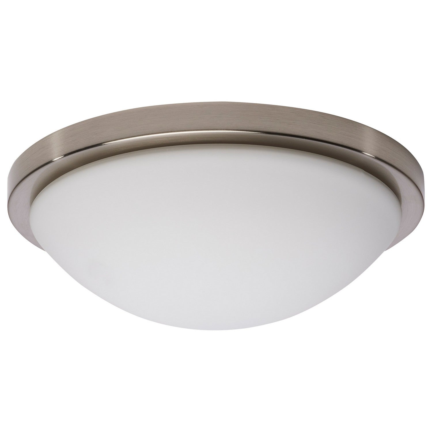 Nuvo Lighting - 62-1842 - LED Flush Mount - Button - Brushed Nickel