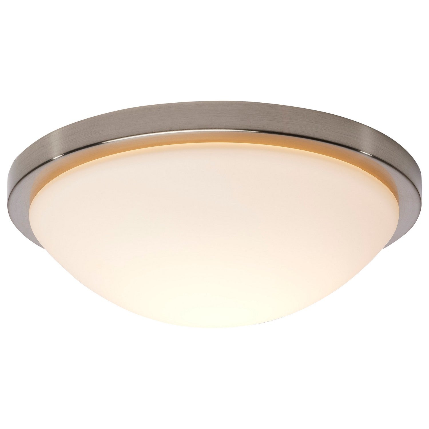 Nuvo Lighting - 62-1842 - LED Flush Mount - Button - Brushed Nickel