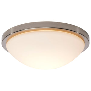 Nuvo Lighting - 62-1842 - LED Flush Mount - Button - Brushed Nickel