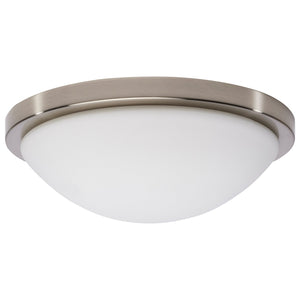 Nuvo Lighting - 62-1842 - LED Flush Mount - Button - Brushed Nickel