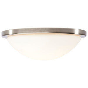 Nuvo Lighting - 62-1843 - LED Flush Mount - Button - Brushed Nickel