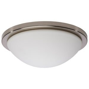 Nuvo Lighting - 62-1843 - LED Flush Mount - Button - Brushed Nickel