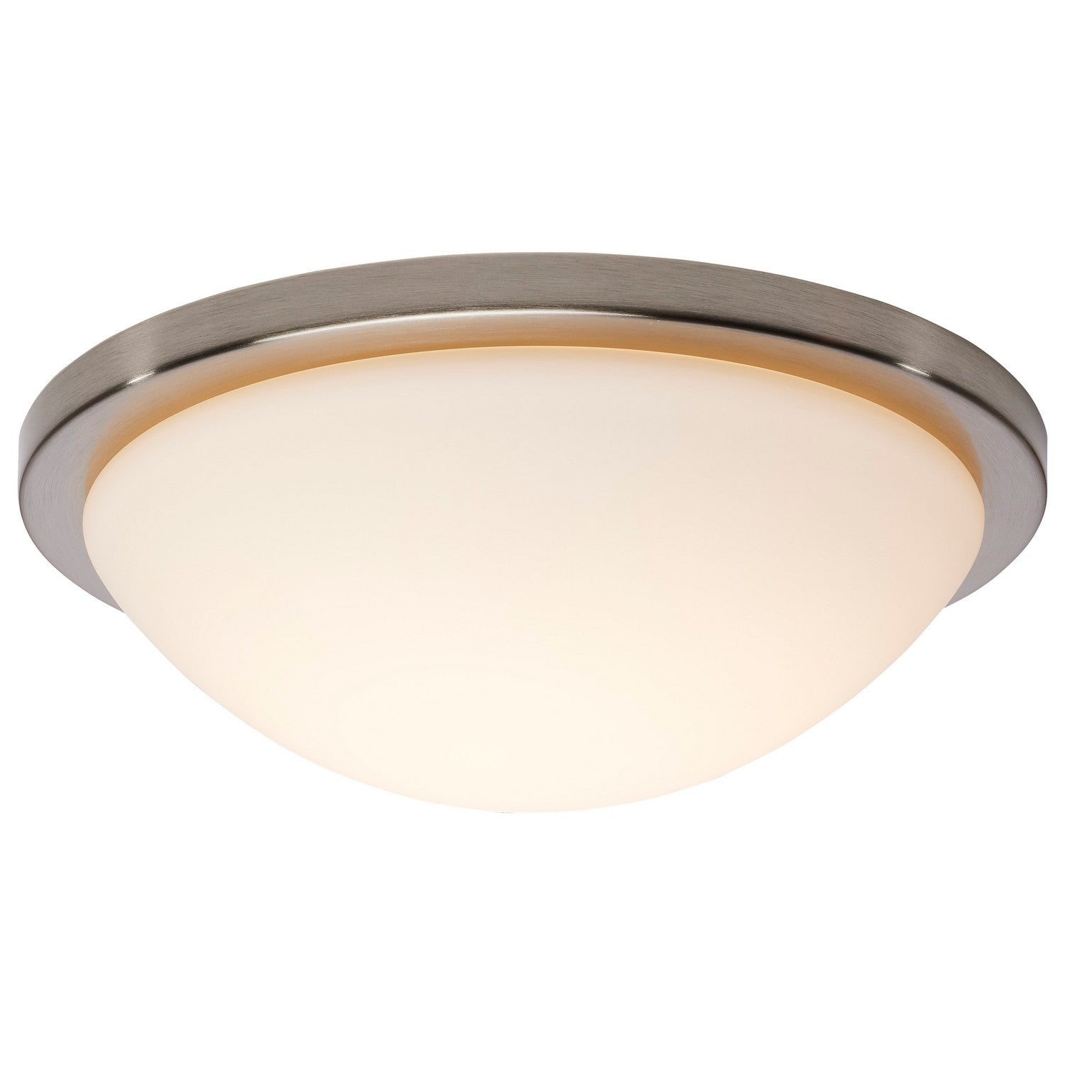 Nuvo Lighting - 62-1843 - LED Flush Mount - Button - Brushed Nickel