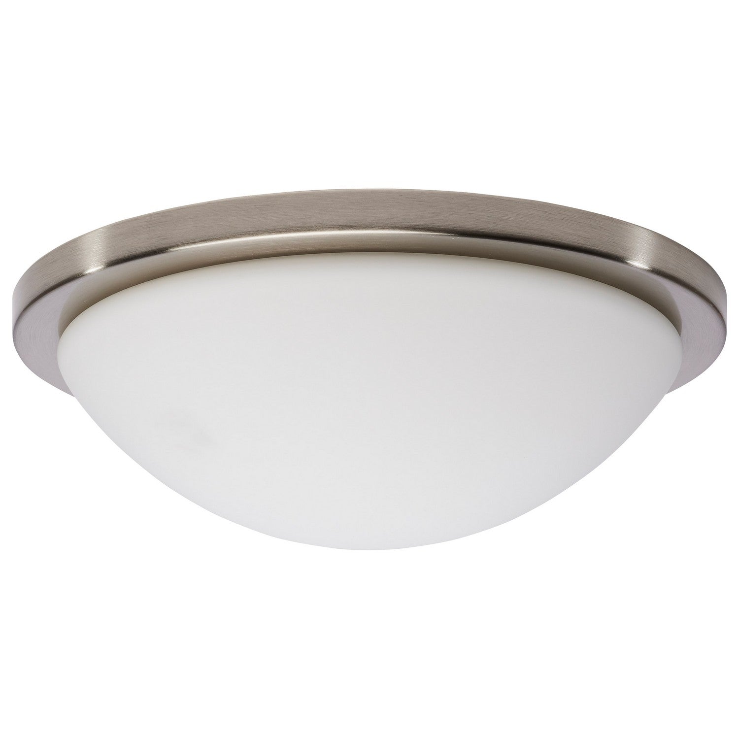 Nuvo Lighting - 62-1843 - LED Flush Mount - Button - Brushed Nickel