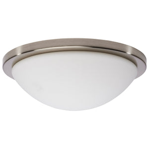 Nuvo Lighting - 62-1843 - LED Flush Mount - Button - Brushed Nickel