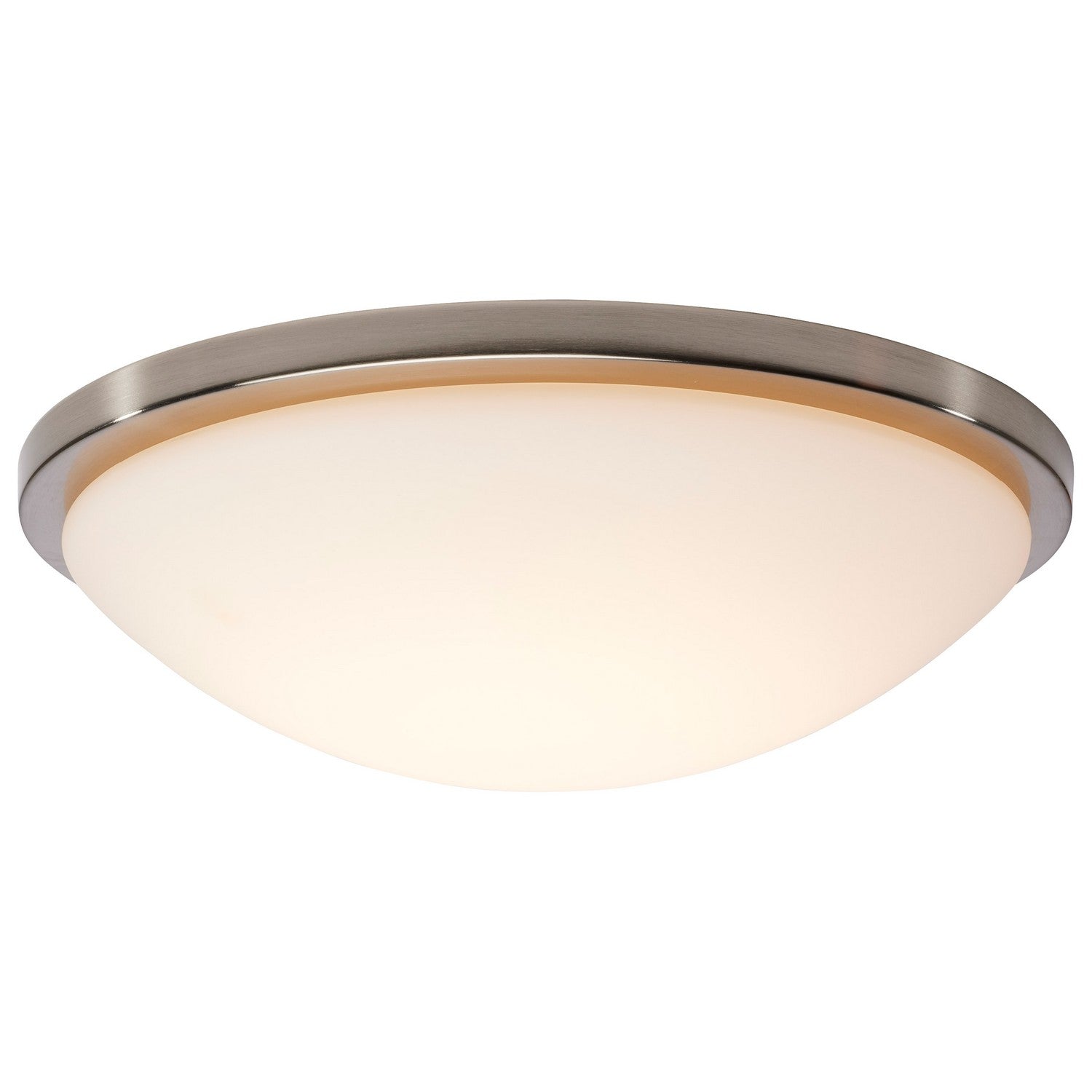 Nuvo Lighting - 62-1844 - LED Flush Mount - Button - Brushed Nickel