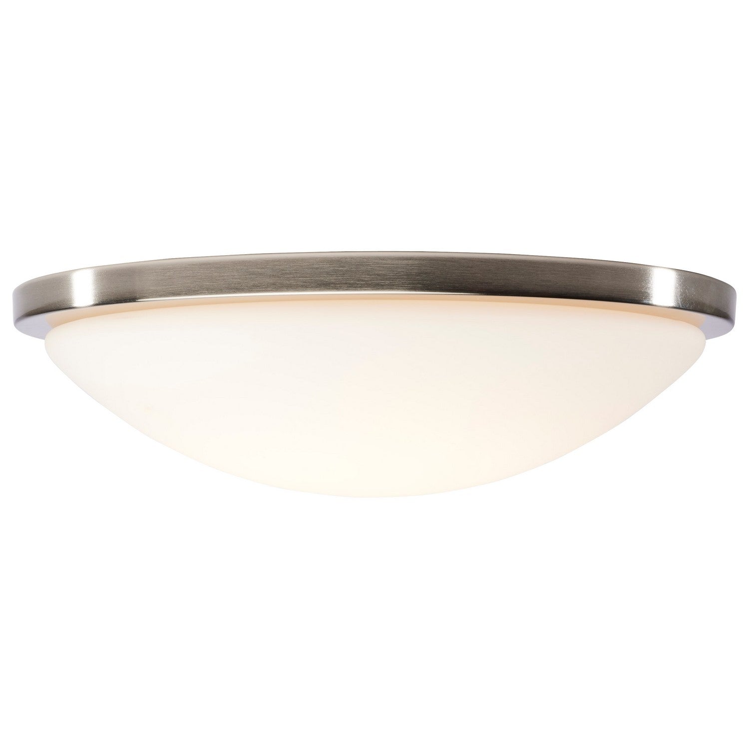 Nuvo Lighting - 62-1844 - LED Flush Mount - Button - Brushed Nickel