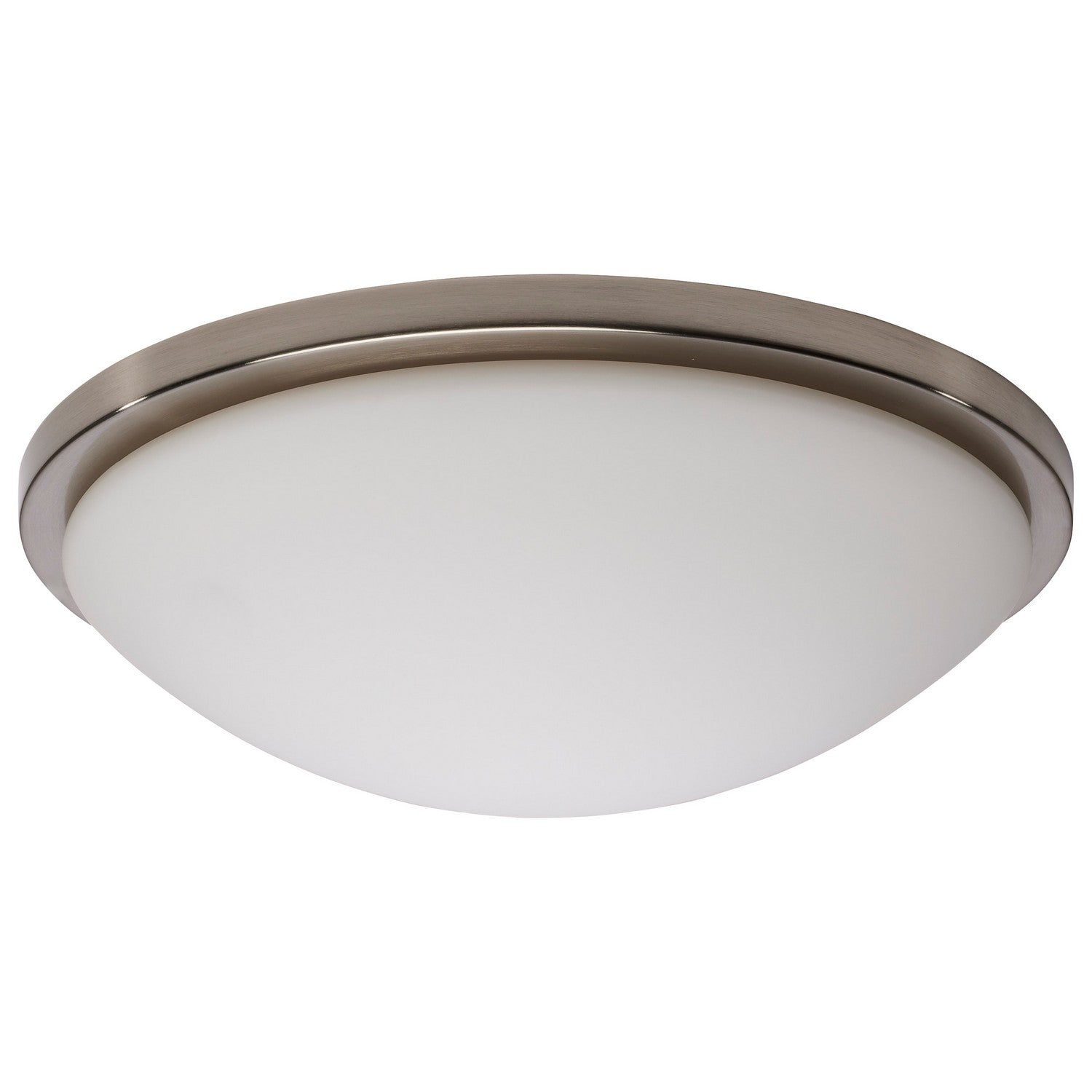 Nuvo Lighting - 62-1844 - LED Flush Mount - Button - Brushed Nickel