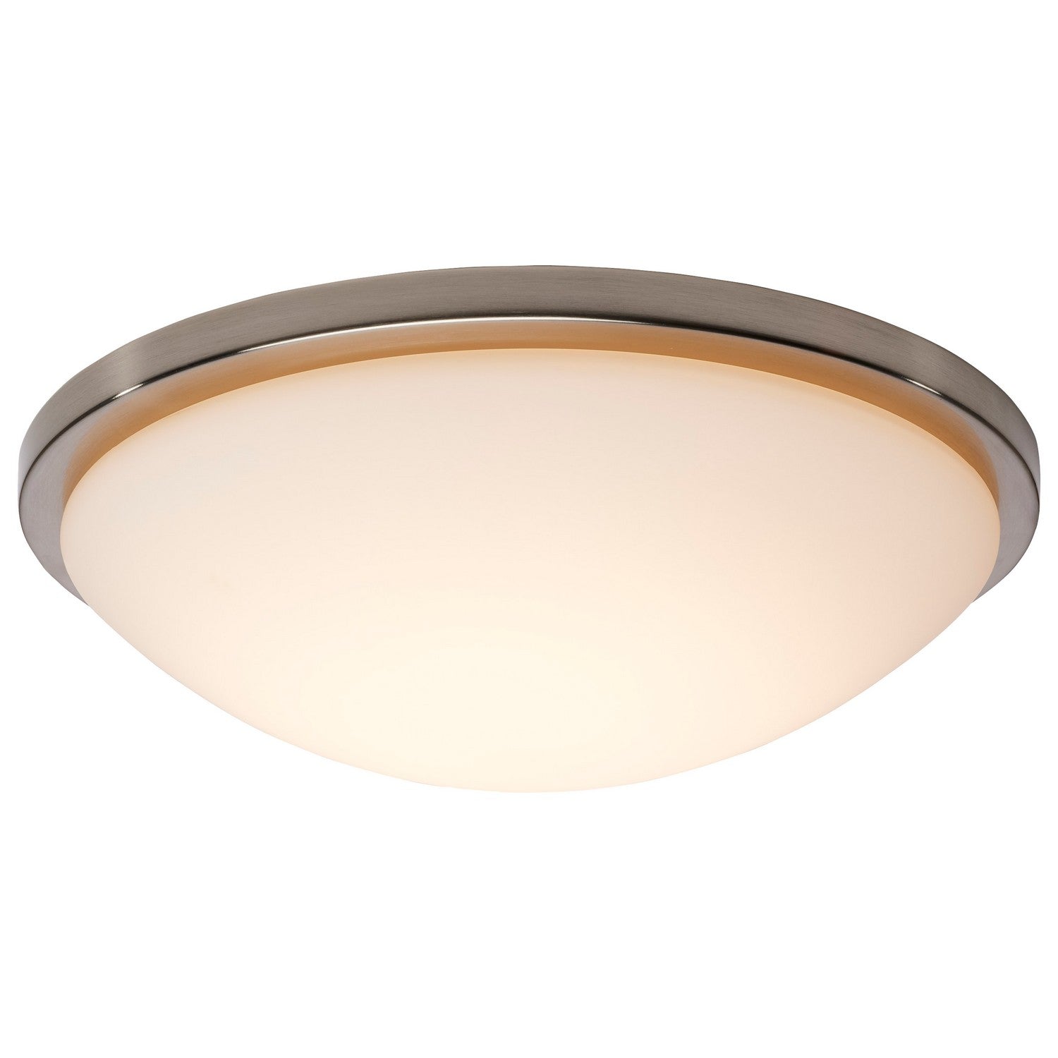 Nuvo Lighting - 62-1844 - LED Flush Mount - Button - Brushed Nickel