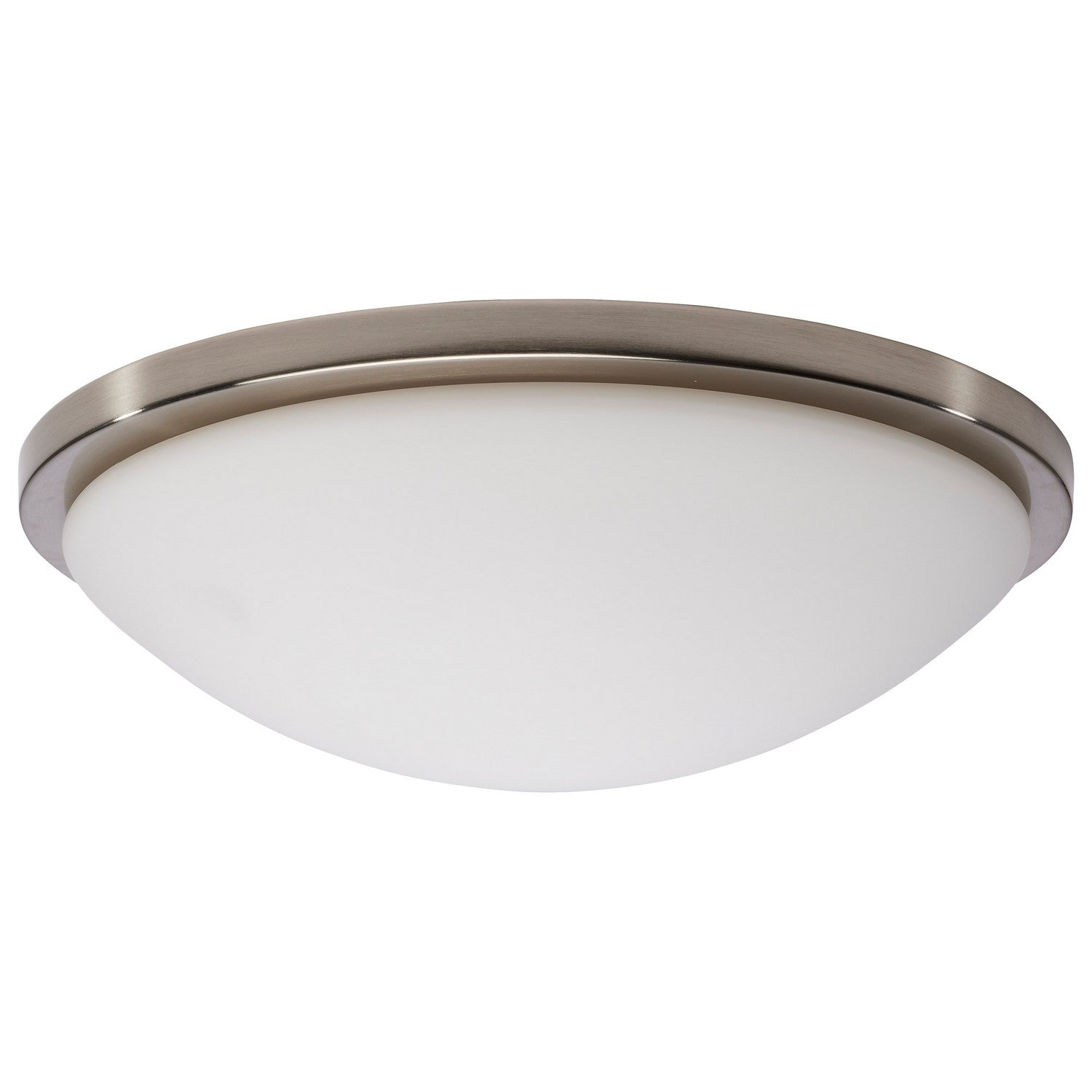 Nuvo Lighting - 62-1844 - LED Flush Mount - Button - Brushed Nickel