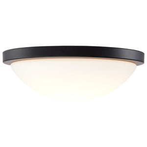 Nuvo Lighting - 62-1942 - LED Flush Mount - Button - Matte Black