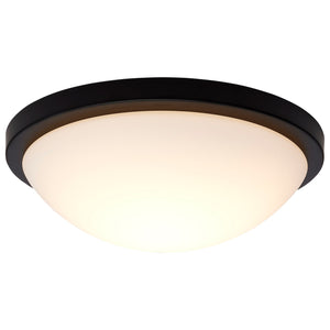 Nuvo Lighting - 62-1942 - LED Flush Mount - Button - Matte Black