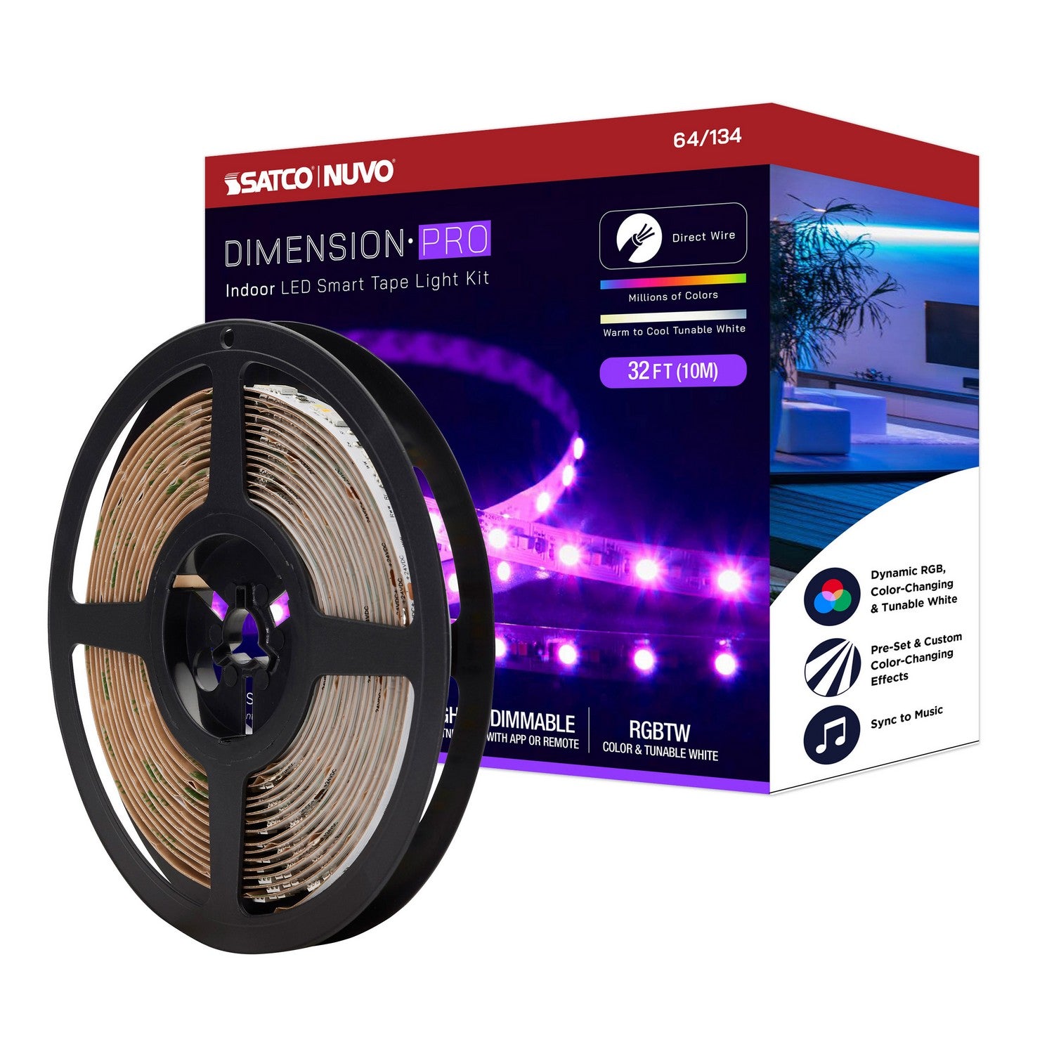 Nuvo Lighting - 64-134 - LED Tape Light Strip - White