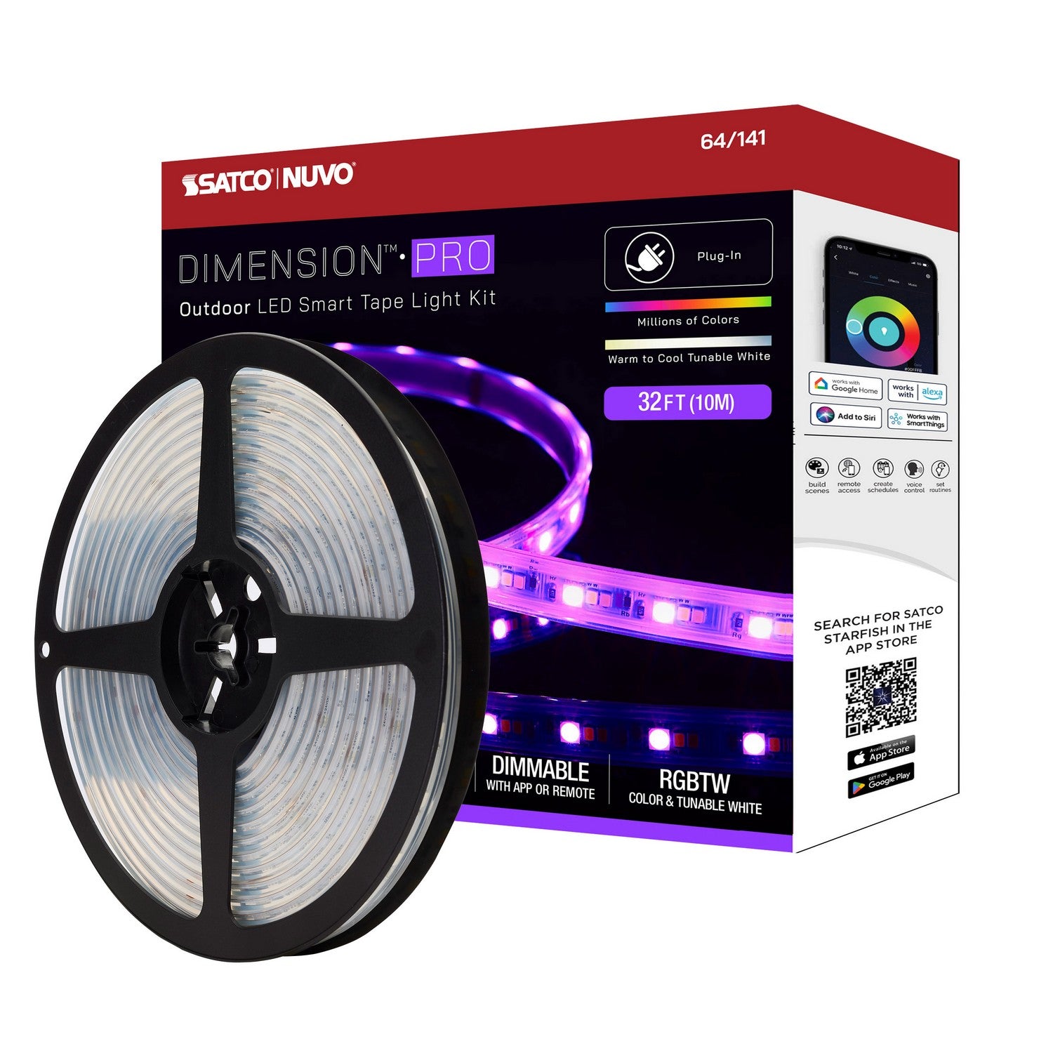 Nuvo Lighting - 64-141 - LED Tape Light Strip - White