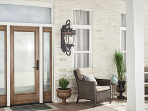 Kichler - 9359LD - Four Light Outdoor Wall Mount - Tournai - Londonderry