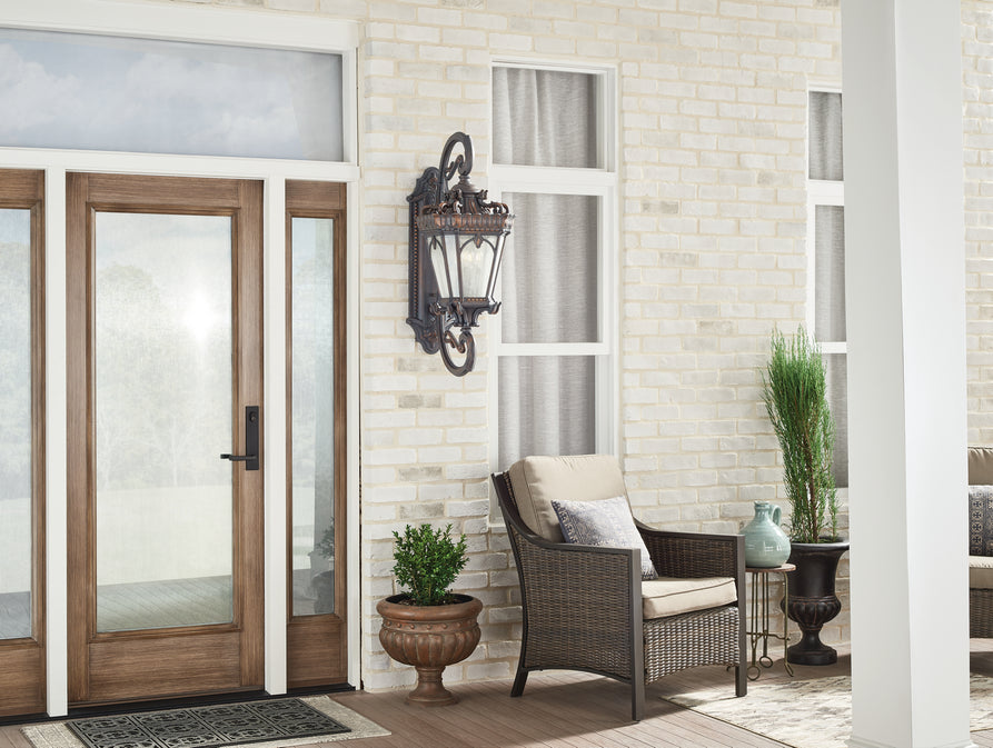 Kichler - 9359LD - Four Light Outdoor Wall Mount - Tournai - Londonderry