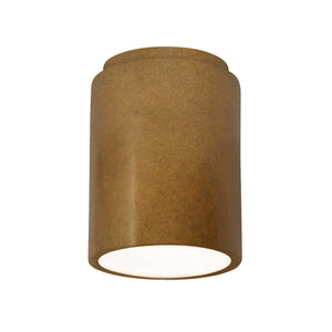 Justice Designs - CER-6100-ANTG - Flush-Mount - Radiance - Antique Gold