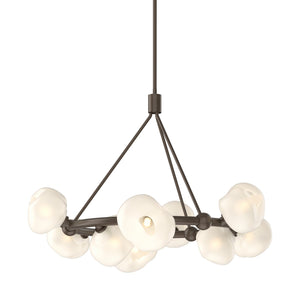 Hubbardton Forge - 131069-SKT-MULT-05-FD0710 - Nine Light Pendant - Ume - Bronze