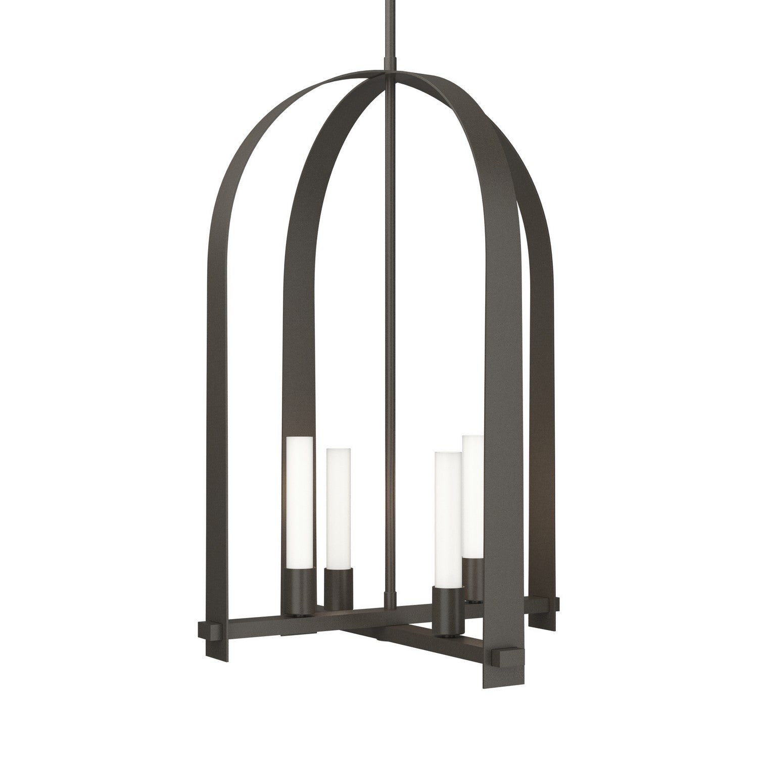 Hubbardton Forge - 131070-SKT-MULT-07-FD0462 - Four Light Pendant - Triomphe - Dark Smoke