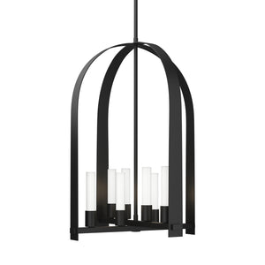 Hubbardton Forge - 131071-SKT-MULT-10-FD0611 - Eight Light Pendant - Triomphe - Black