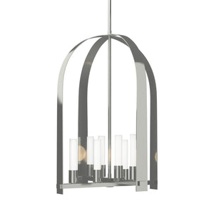 Hubbardton Forge - 131071-SKT-MULT-85-FD0611 - Eight Light Pendant - Triomphe - Sterling