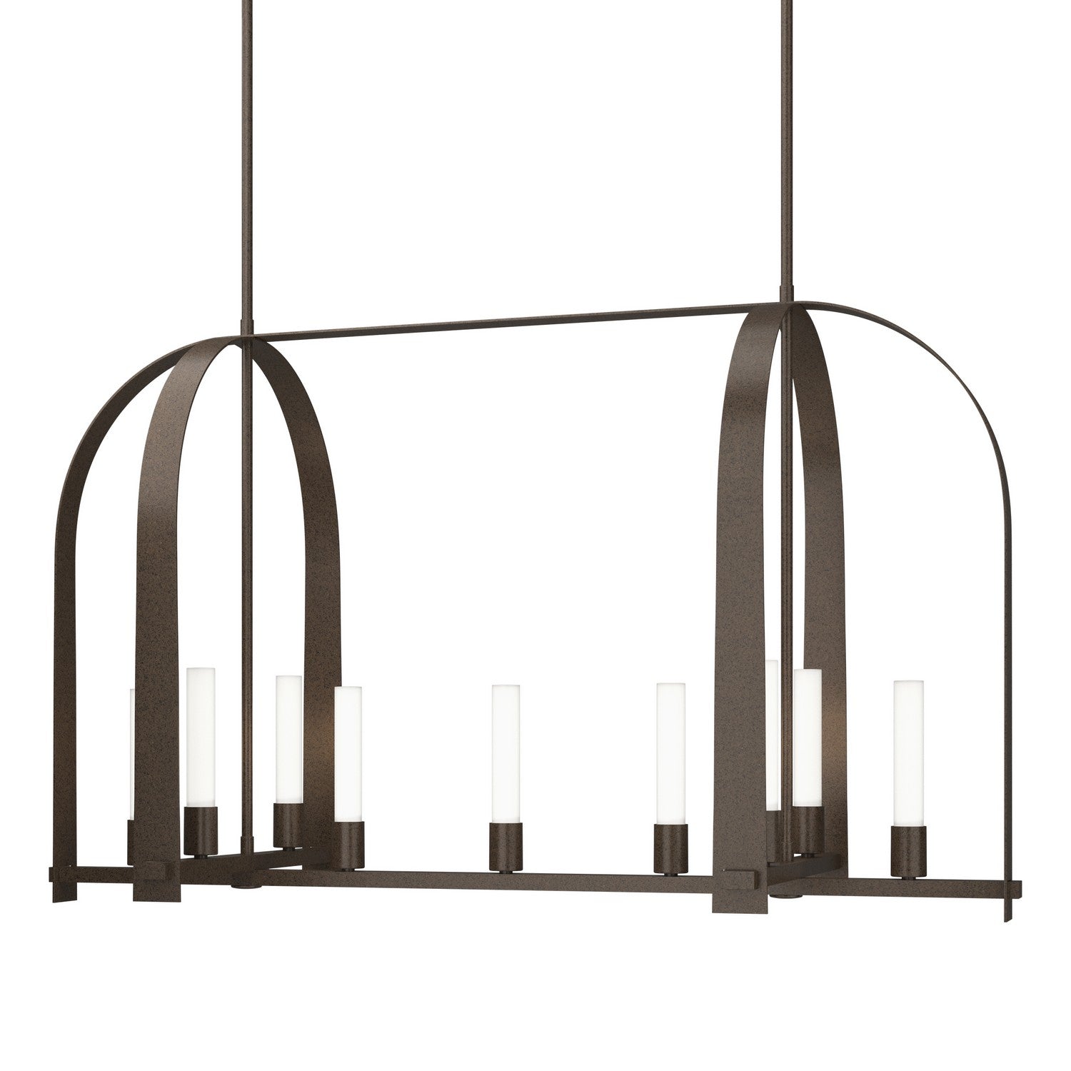 Hubbardton Forge - 131075-SKT-MULT-05-FD0462 - Nine Light Pendant - Triomphe - Bronze