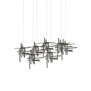 Hubbardton Forge - 131095-SKT-LONG-10-II0728 - LED Pendant - Tura - Black