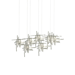 Hubbardton Forge - 131095-SKT-LONG-85-II0728 - LED Pendant - Tura - Sterling