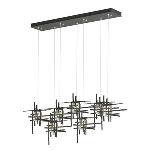 Hubbardton Forge - 131095-SKT-STND-10-II0728 - LED Pendant - Tura - Black