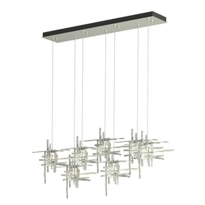 Hubbardton Forge - 131095-SKT-STND-82-II0728 - LED Pendant - Tura - Vintage Platinum