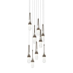 Hubbardton Forge - 131100-SKT-LONG-05-YJ0434 - LED Pendant - Link - Bronze