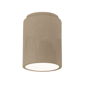 Justice Designs - CER-6100W-CKS-LED1-1000 - LED Flush-Mount - Radiance - Sienna Brown Crackle