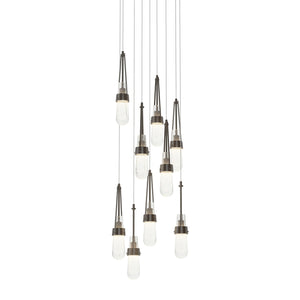 Hubbardton Forge - 131100-SKT-LONG-14-YG0434 - LED Pendant - Link - Oil Rubbed Bronze