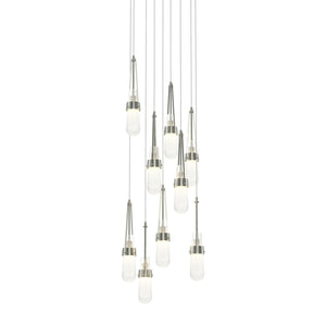 Hubbardton Forge - 131100-SKT-LONG-85-YG0434 - LED Pendant - Link - Sterling