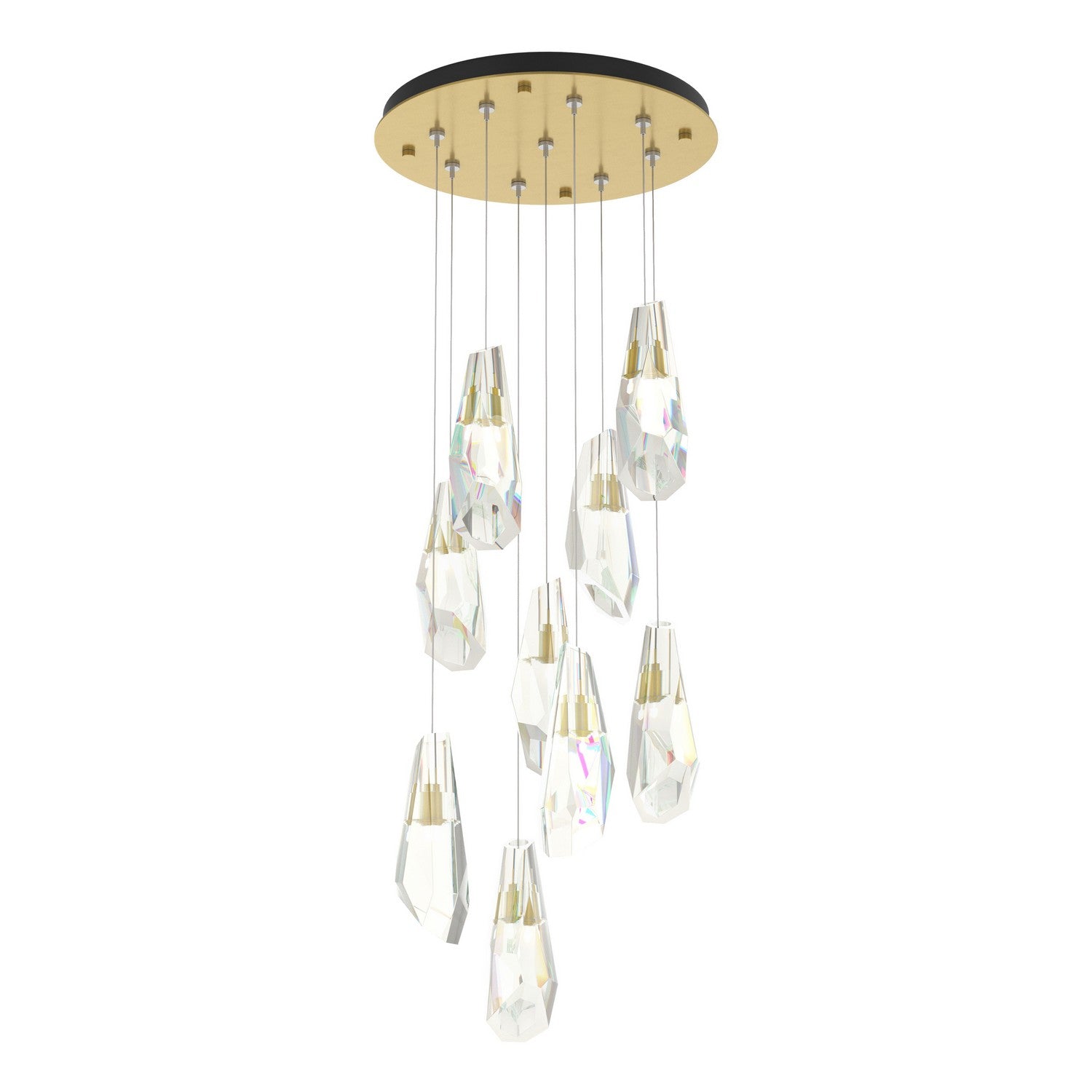 Hubbardton Forge - 131101-SKT-STND-86-CR - LED Pendant - Luma - Modern Brass