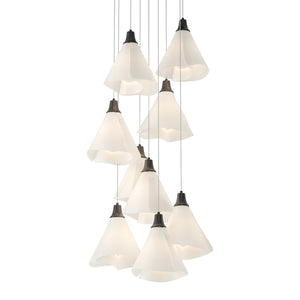 Hubbardton Forge - 131102-SKT-LONG-10-SH1987 - LED Pendant - Mobius - Black
