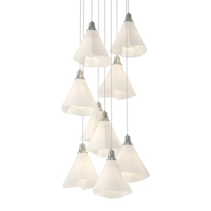 Hubbardton Forge - 131102-SKT-LONG-82-SH1987 - LED Pendant - Mobius - Vintage Platinum