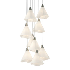 Hubbardton Forge - 131102-SKT-LONG-85-SH1987 - LED Pendant - Mobius - Sterling