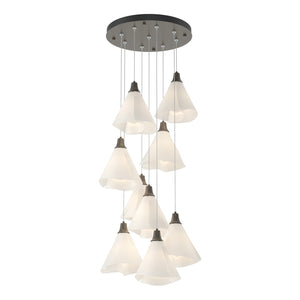 Hubbardton Forge - 131102-SKT-STND-07-SH1987 - LED Pendant - Mobius - Dark Smoke