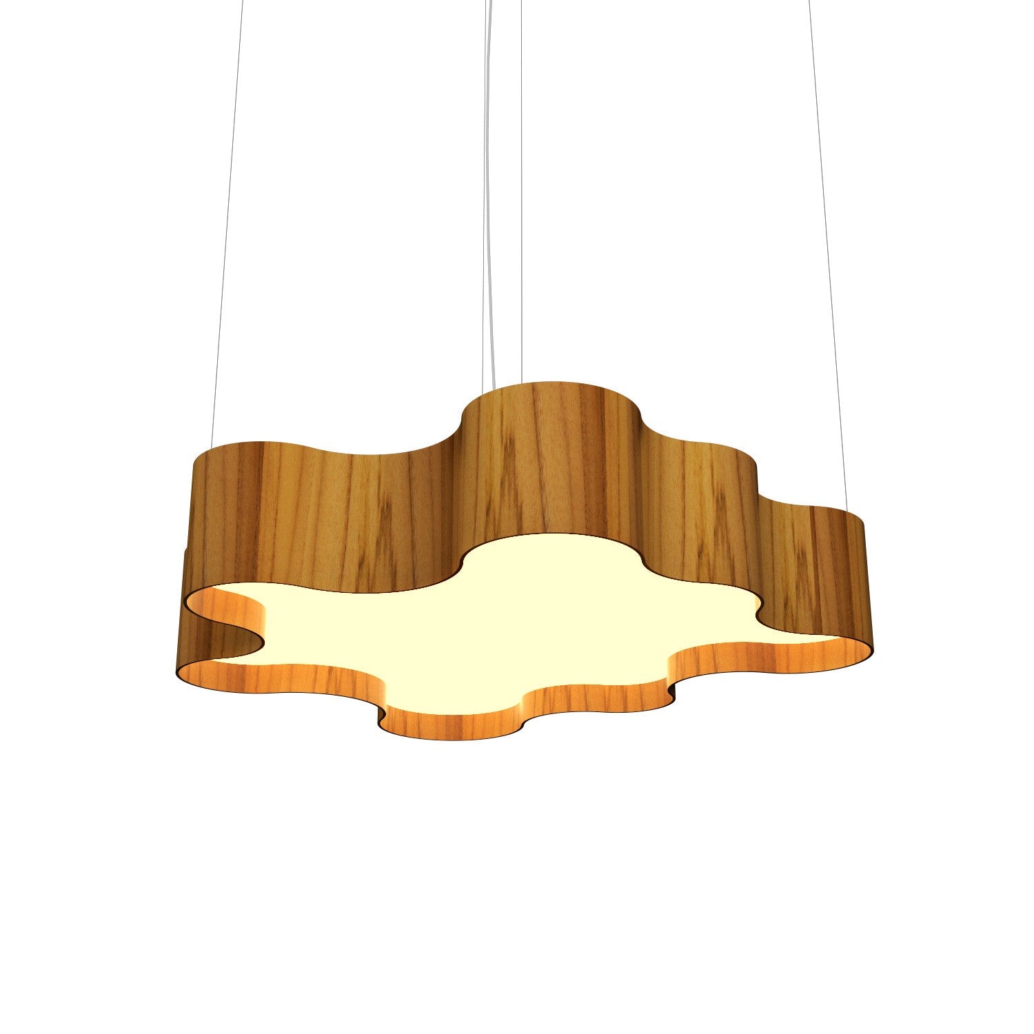 Accord Lighting - 1200LED.12 - LED Pendant - Organic - Teak