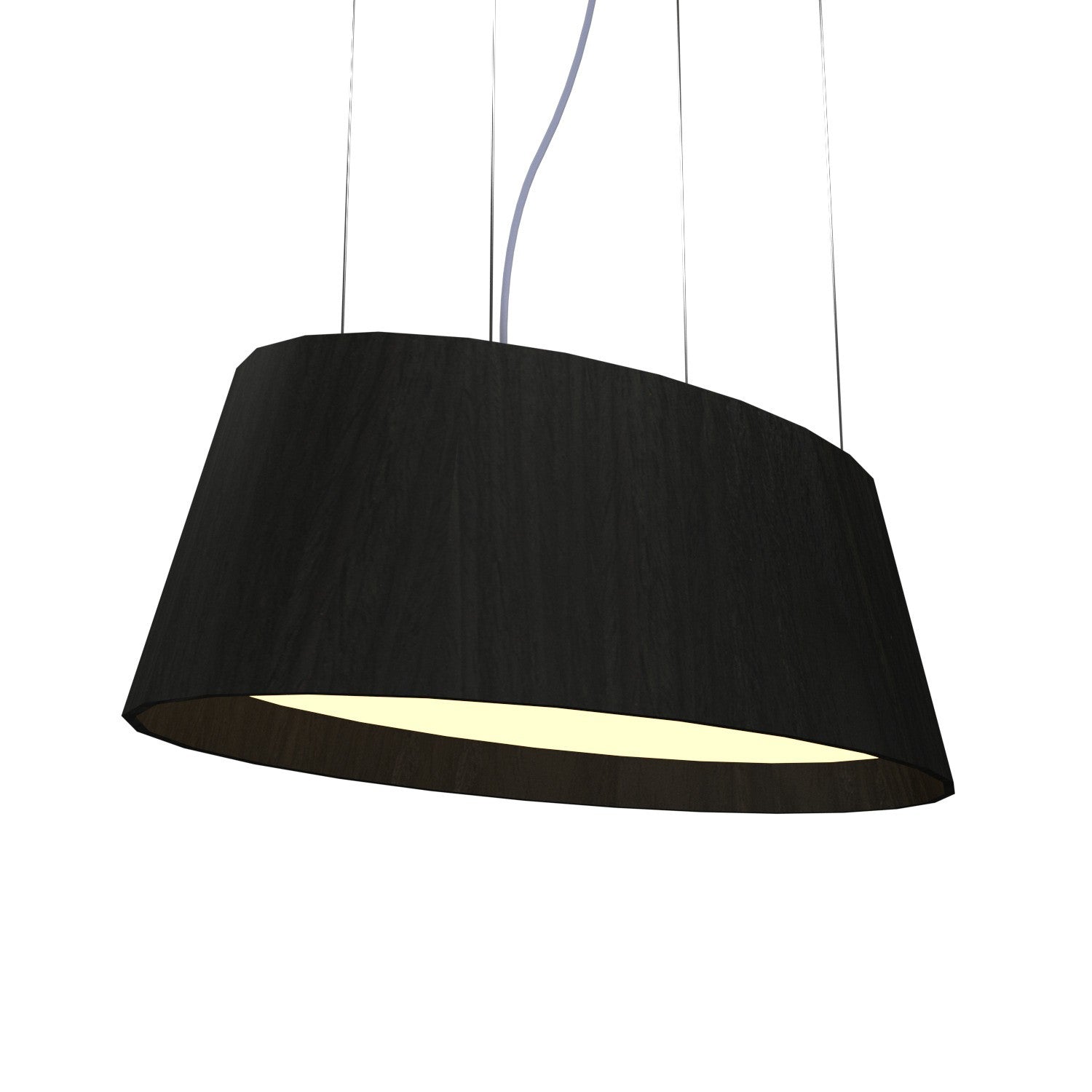 Accord Lighting - 1218LED.44 - LED Pendant - Oval - Charcoal