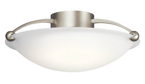 Kichler - 8406NI - Three Light Semi Flush Mount - Brushed Nickel