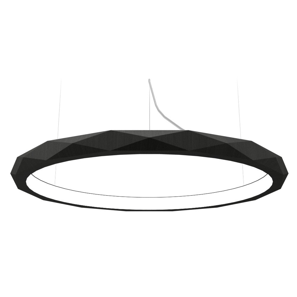 Accord Lighting - 1355LED.44 - LED Pendant - Facet - Charcoal