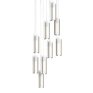 Hubbardton Forge - 131104-SKT-LONG-07-GG0065 - LED Pendant - Exos Glass - Dark Smoke