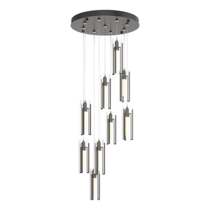 Hubbardton Forge - 131104-SKT-STND-14-ZM0065 - LED Pendant - Exos Glass - Oil Rubbed Bronze