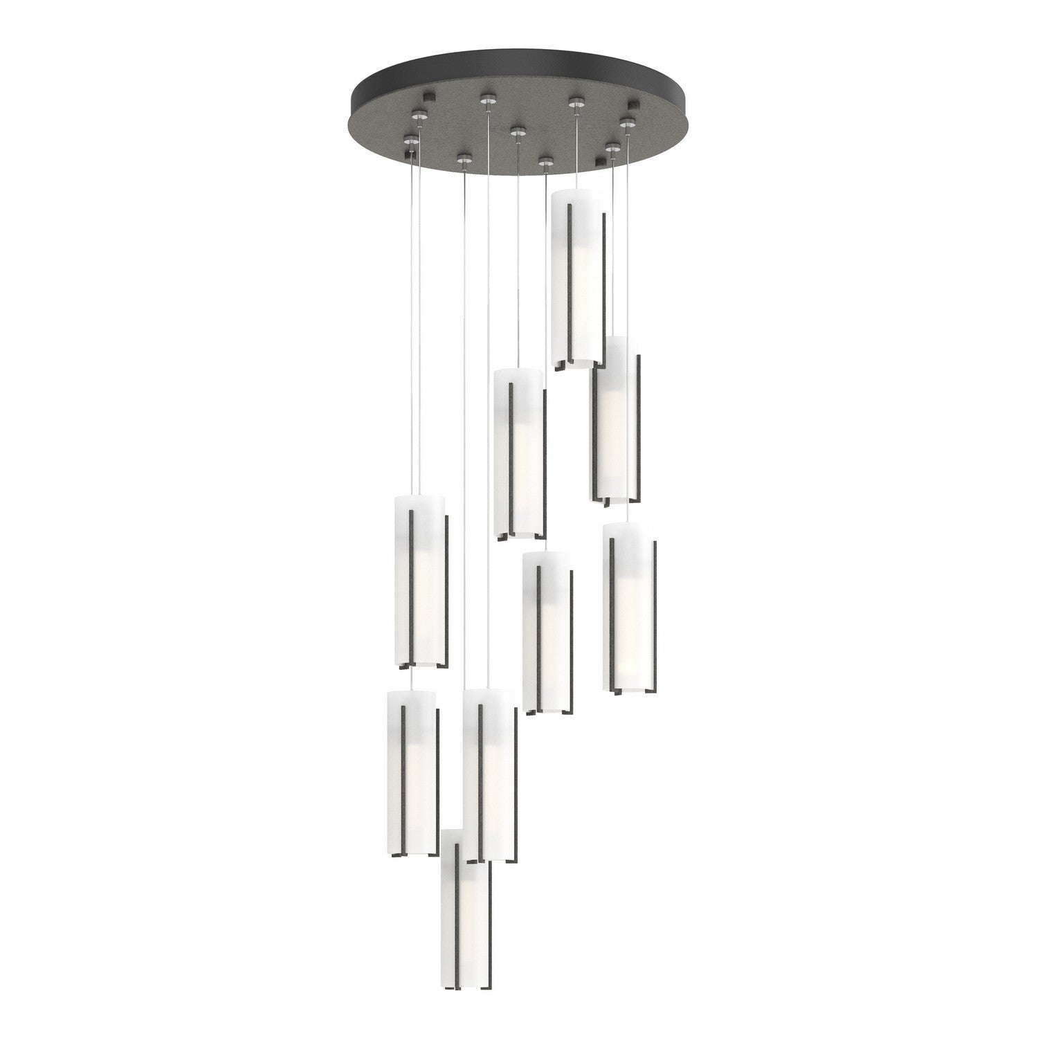 Hubbardton Forge - 131104-SKT-STND-20-GG0065 - LED Pendant - Exos Glass - Natural Iron